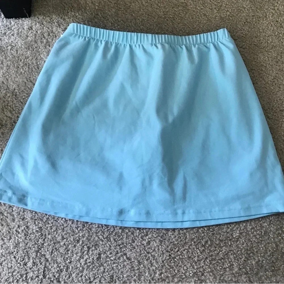 Flirty Nike Dri-Fit Blue Tennis Athletic Skort Size Medium - Picture 5 of 6